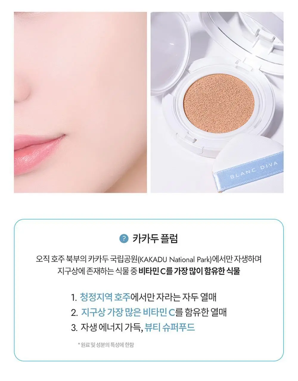 [서노 마켓] 블랑디바 워터벨벳 쿠션 13g 3종 (본품+리필) 상세페이지 22